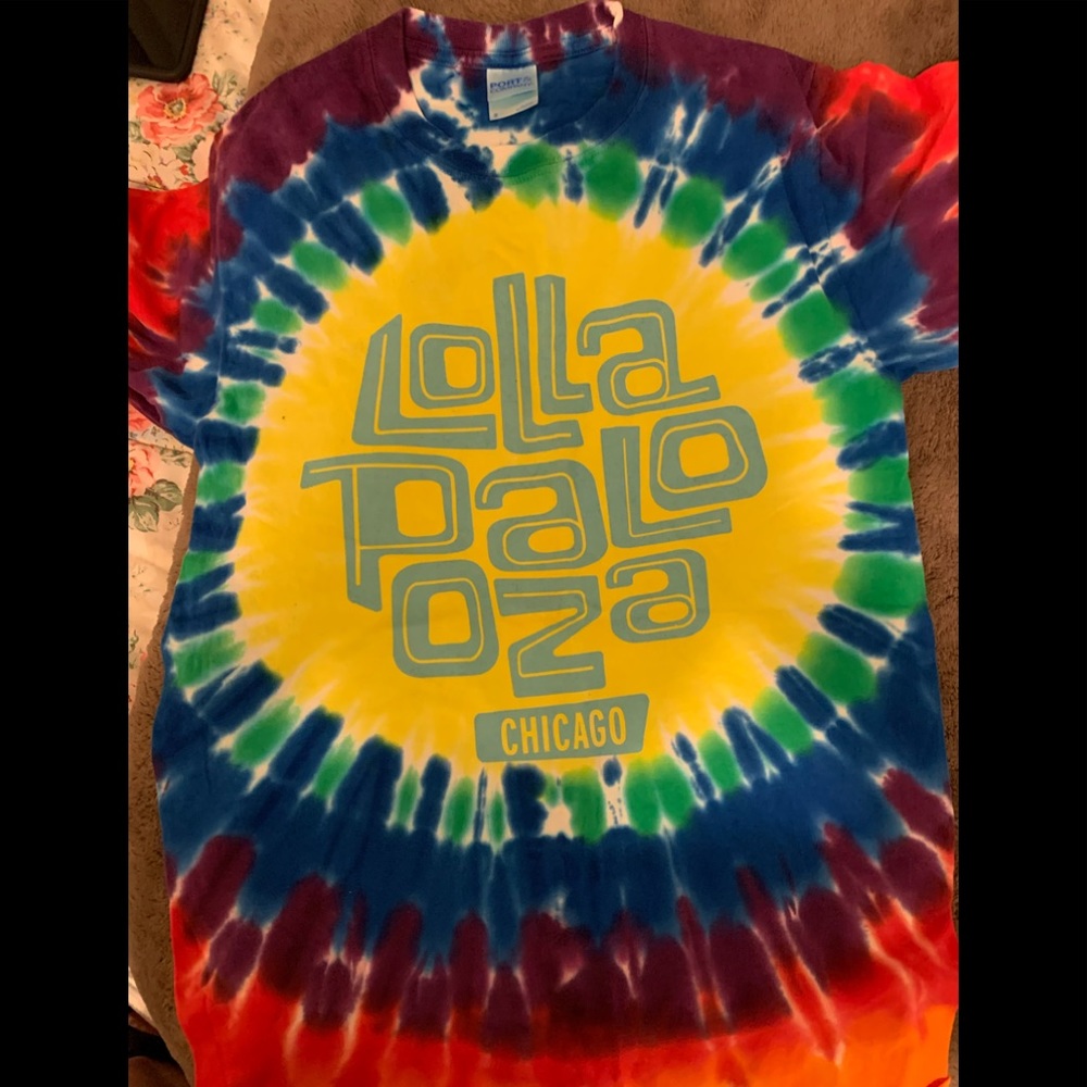 Unisex Tie Dye - 2017 Lollapalooza shirt